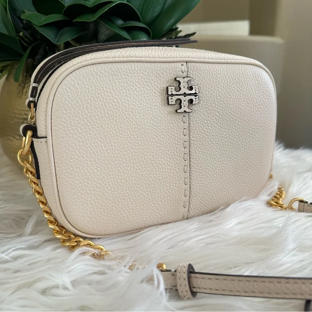 Tory Burch Leather Crossbody McGraw Camera Bag